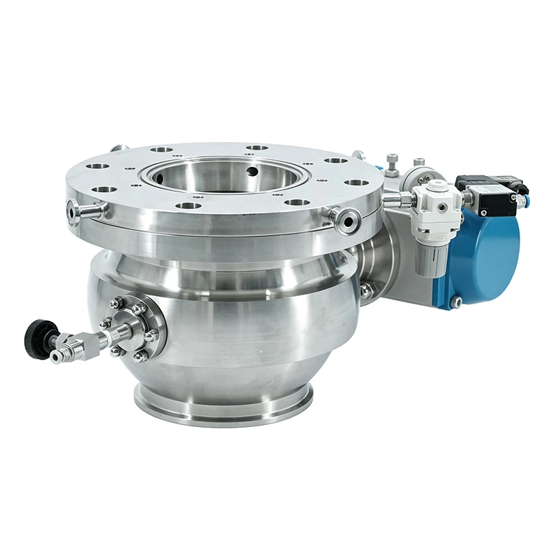Sanitary Inflatable Seal Segmented Ball Valve